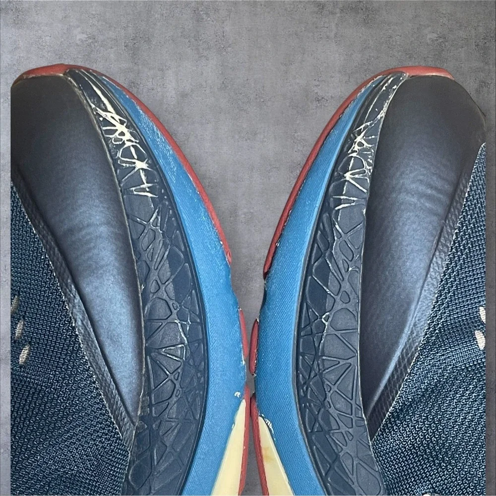 Altra Paradigm‎ 5 Road Running Shoes Sneakers Mens Size 8 Navy Blue/Red Comfort